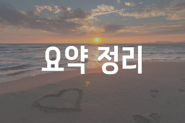 요약 정리