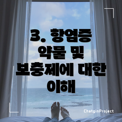 3. 항염증 약물 및 보충제에 대한 이해