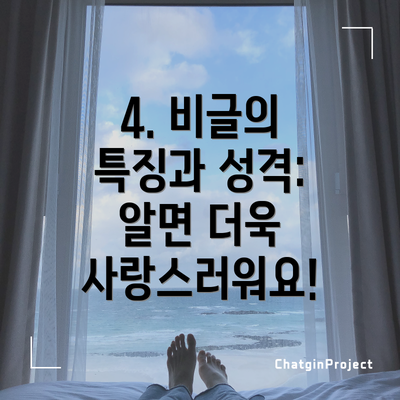 4. 비글의 특징과 성격: 알면 더욱 사랑스러워요!