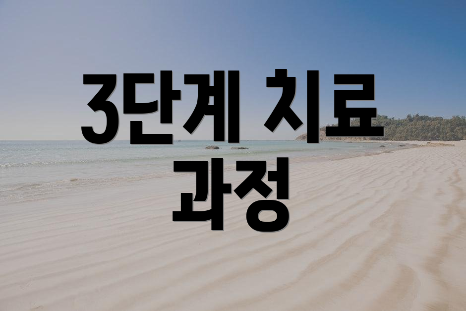 3단계 치료 과정
