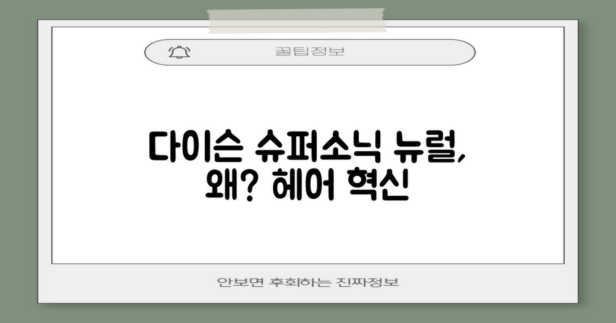 왜 다이슨 슈퍼소닉 뉴럴인가?