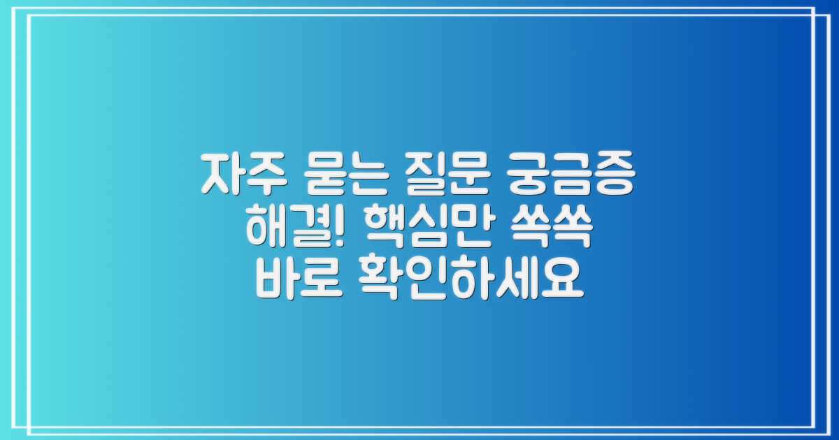 자주 묻는 질문