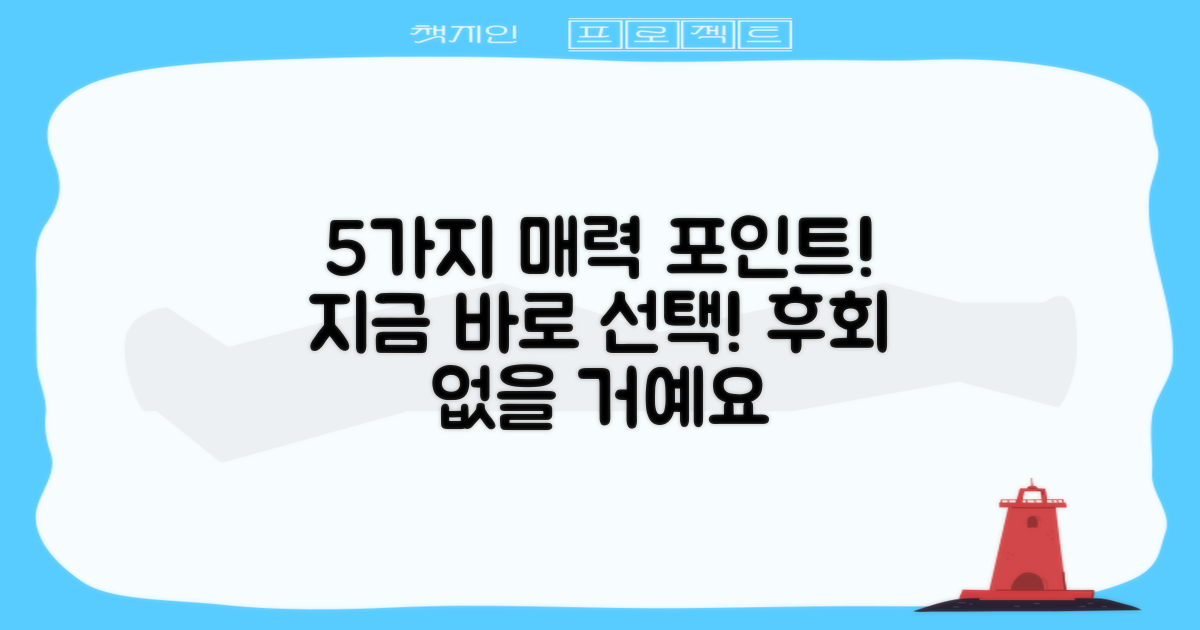 5가지 포인트, 왜 이걸 선택해야 할까?