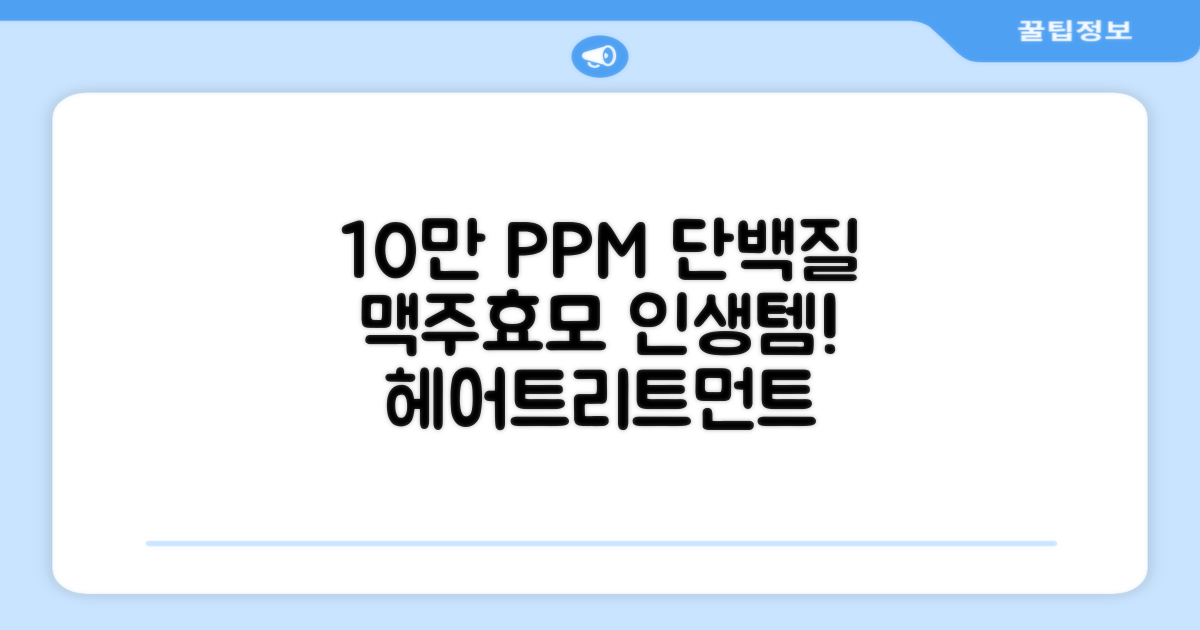바이아우어 10만 PPM 단백질 맥주효모 헤어트리트먼트, 1L, 2개 추천 리뷰