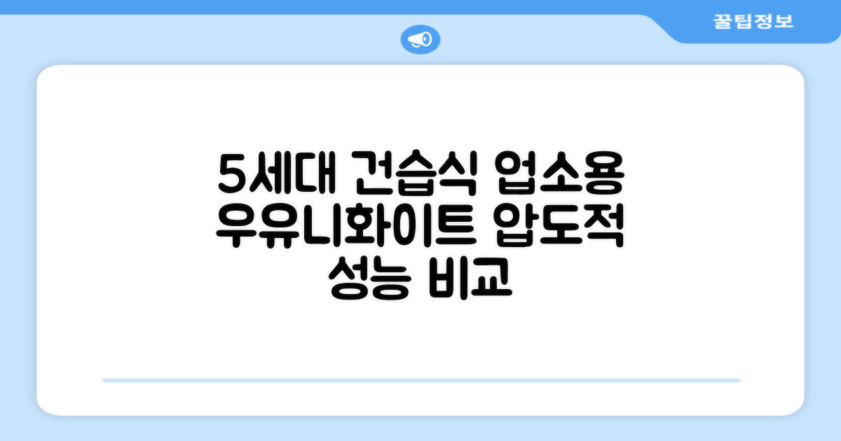 5세대 초강력 건습식 업소용 청소기, 우유니화이트: 이전 모델과 비교 분석