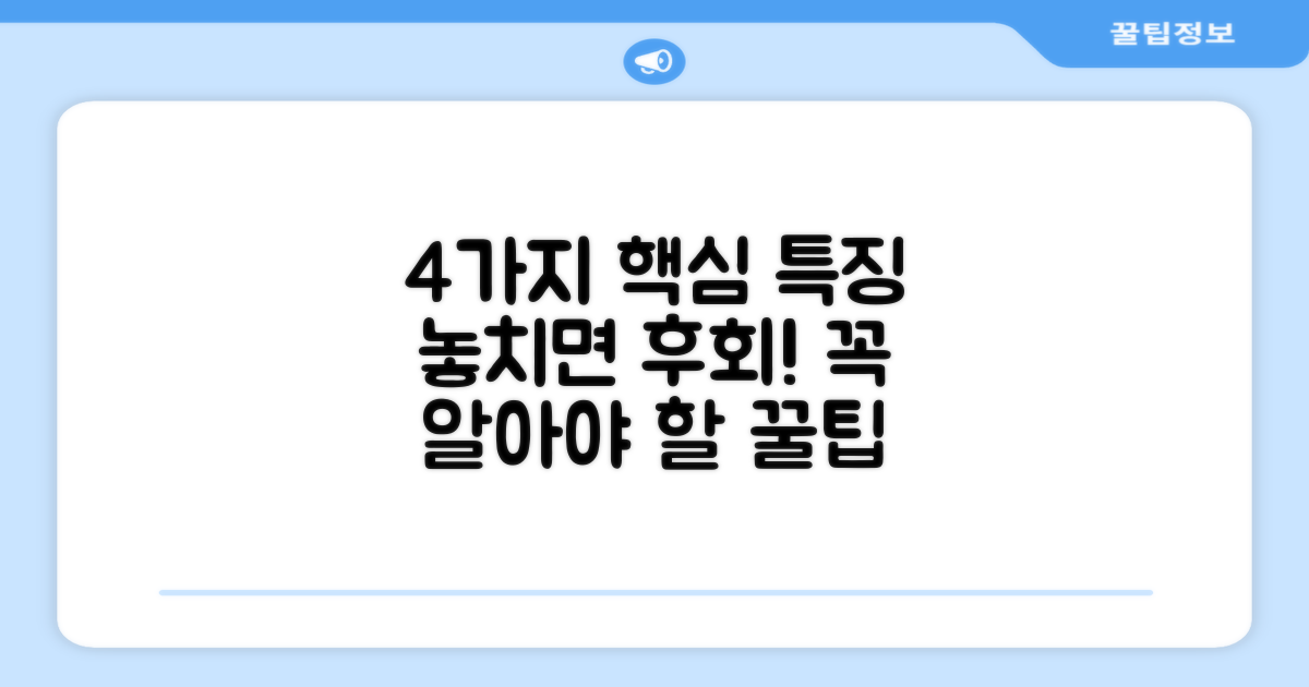 4가지 주요 특징