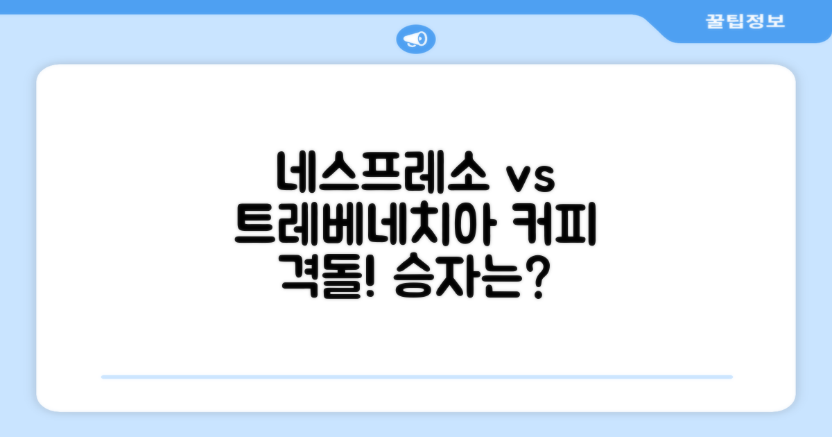 네스프레소 vs 트레베네치아