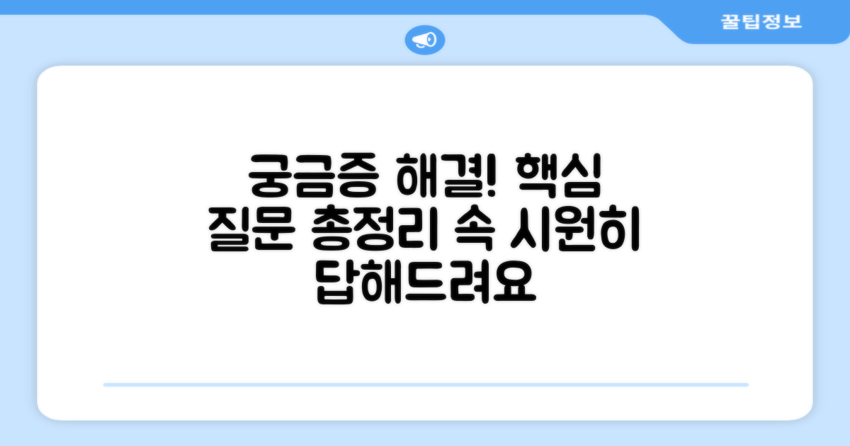 자주 묻는 질문