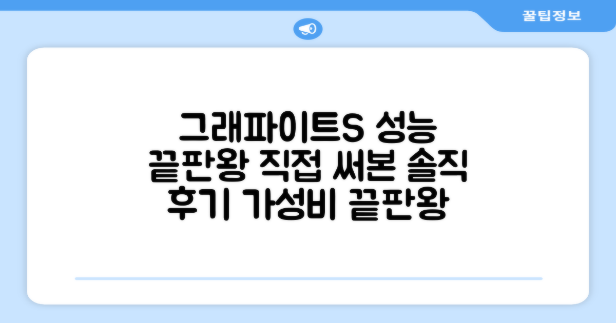 그라파이트S: 성능 평가