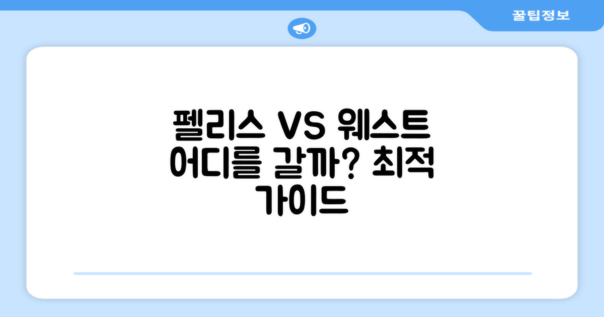 펠리스 vs 웨스트사이드: 선택 가이드