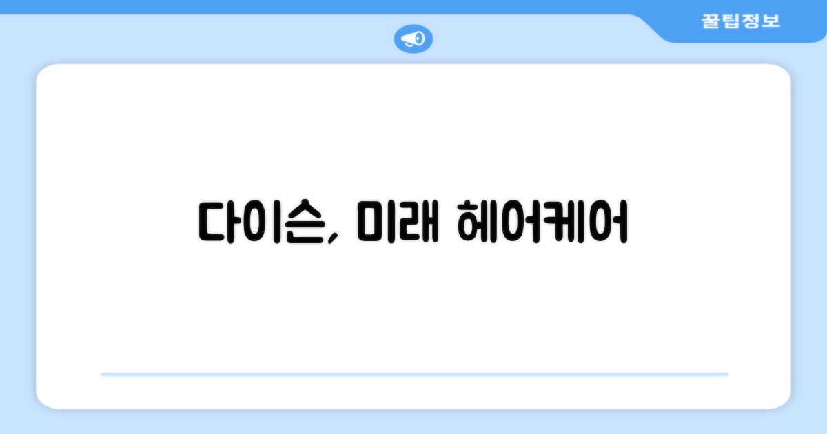 다이슨, 헤어케어의 미래