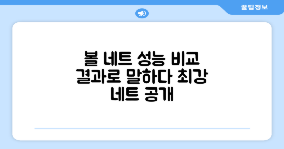볼 네트, 성능 비교 분석