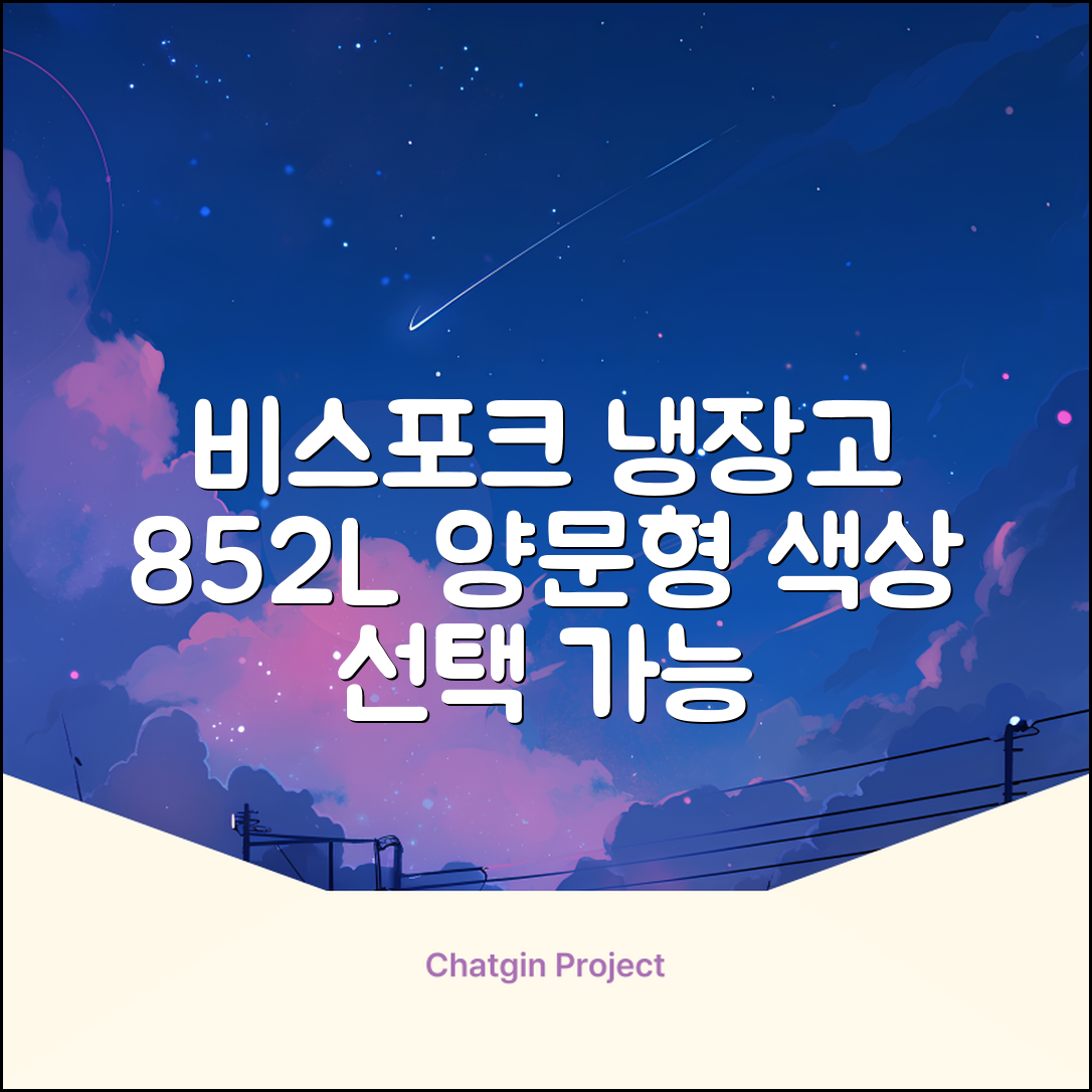 [색상선택형] 삼성전자 비스포크 852L 2도어 양문형 냉장고 방문설치, RS84DB5002CW 추천 리뷰